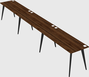 Modern rectangular office desk
