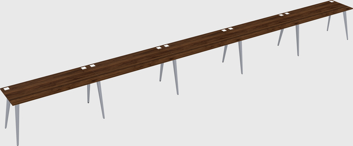 Modern Rectangular Office Desk