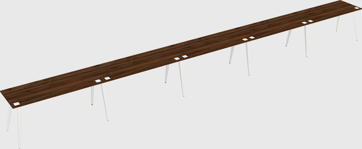 Modern rectangular office desk