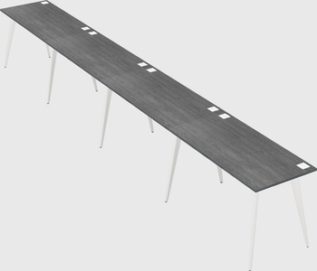 Modern rectangular office desk