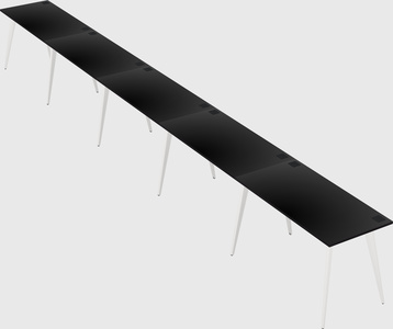 Modern rectangular office desk