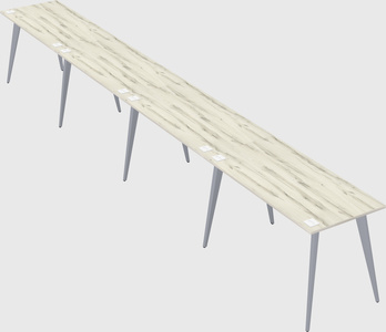 Modern rectangular office desk