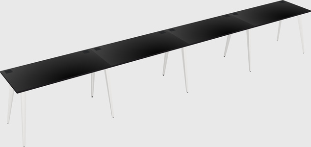 Modern Rectangular Office Desk