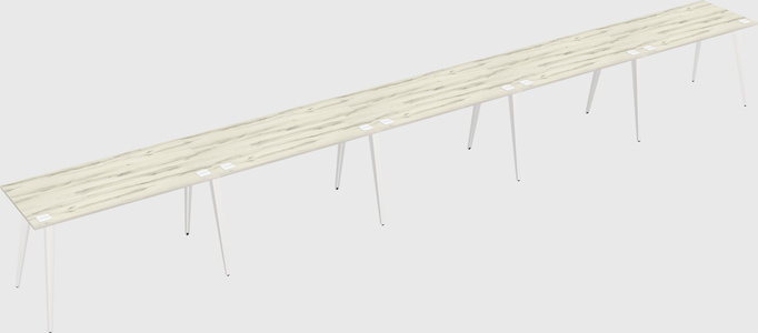 Modern rectangular office desk