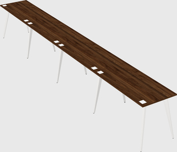 Modern rectangular office desk