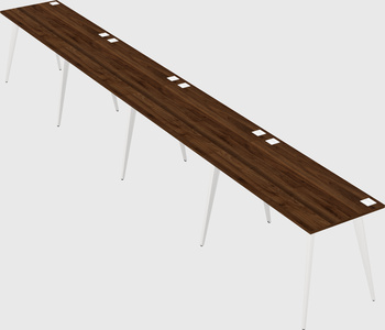 Modern rectangular office desk