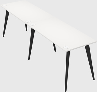 Modern rectangular office desk