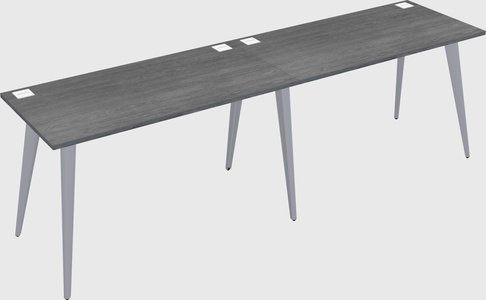 Modern rectangular office desk
