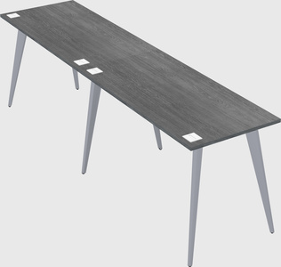 Modern rectangular office desk