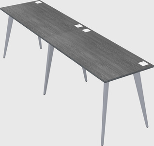 Modern rectangular office desk
