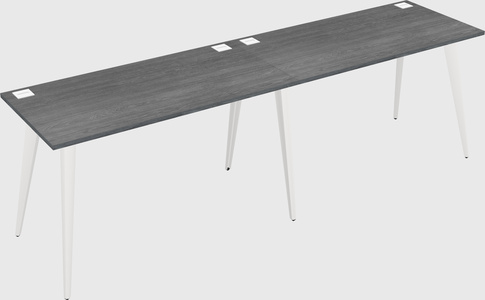 Modern rectangular office desk