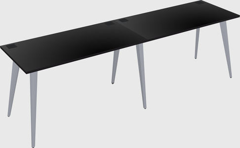 Modern Rectangular Office Desk