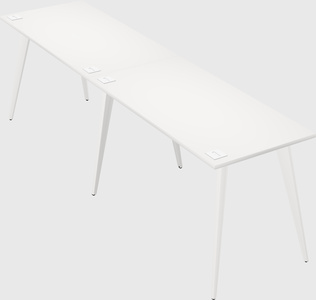 Modern rectangular office desk