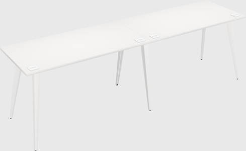 Modern rectangular office desk