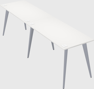 Modern rectangular office desk