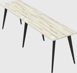 Modern rectangular office desk