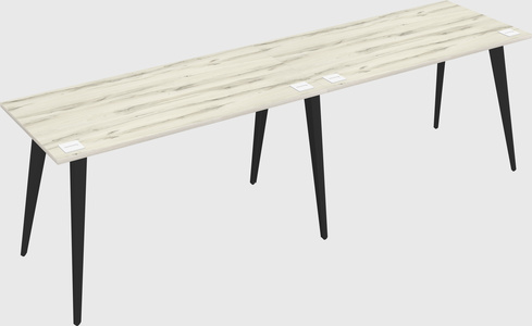 Modern rectangular office desk