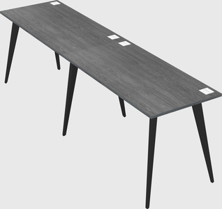 Modern rectangular office desk