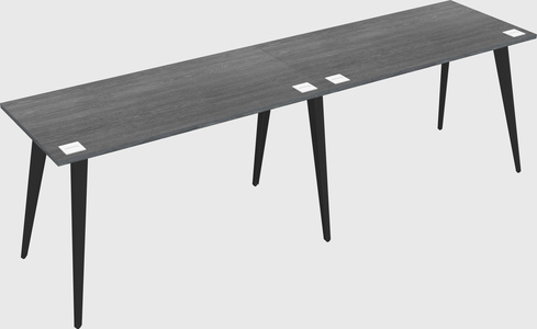 Modern rectangular office desk