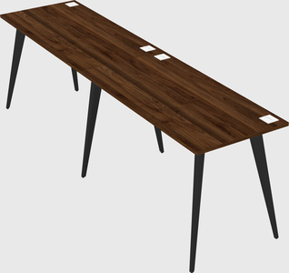 Modern rectangular office desk