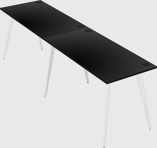 Modern rectangular office desk