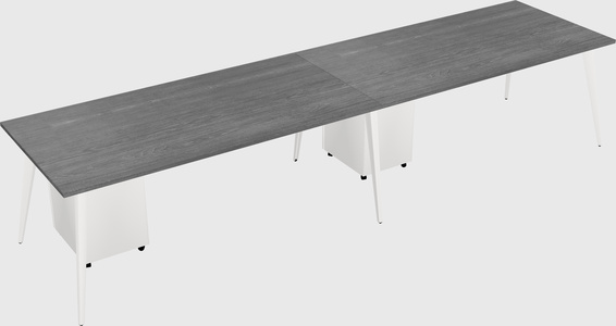 Modern rectangular office desk