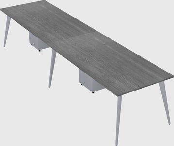 Modern rectangular office desk