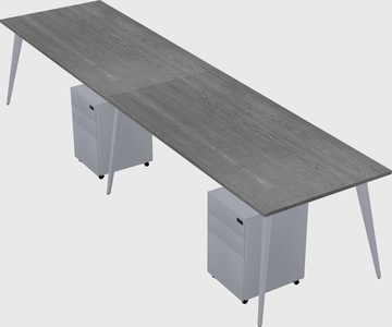 Modern rectangular office desk