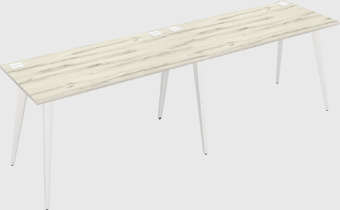 Modern rectangular office desk
