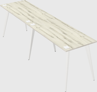Modern rectangular office desk