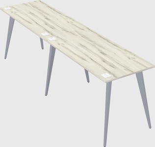 Modern rectangular office desk