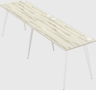 Modern rectangular office desk