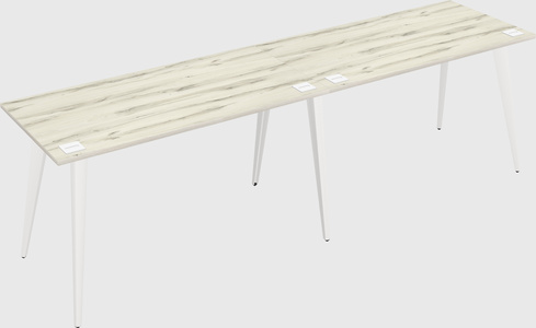 Modern rectangular office desk