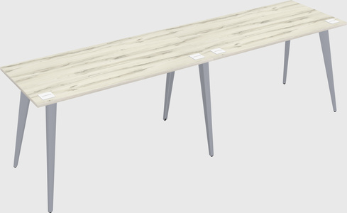 Modern rectangular office desk
