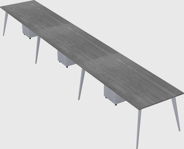 Modern rectangular office desk