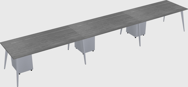 Modern rectangular office desk