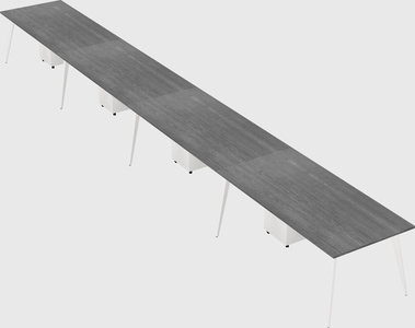 Modern rectangular office desk