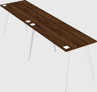 Modern rectangular office desk