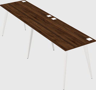 Modern rectangular office desk