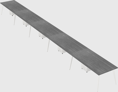 Modern rectangular office desk
