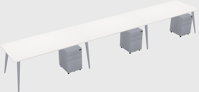 Modern Rectangular Office Desk