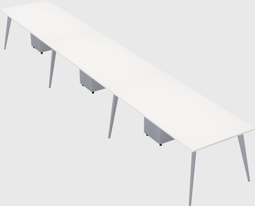 Modern rectangular office desk