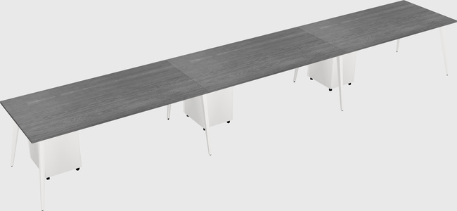 Modern rectangular office desk