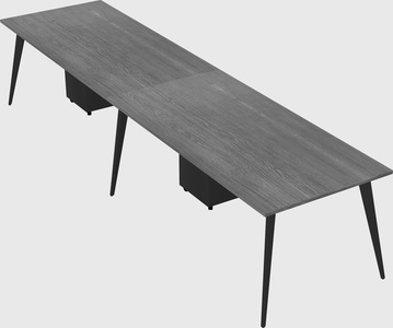 Modern rectangular office desk