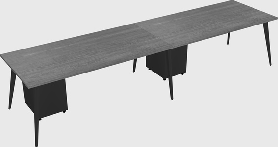 Modern rectangular office desk