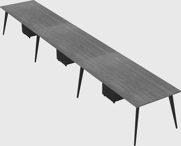 Modern rectangular office desk