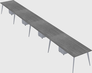 Modern rectangular office desk