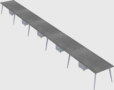 Modern rectangular office desk