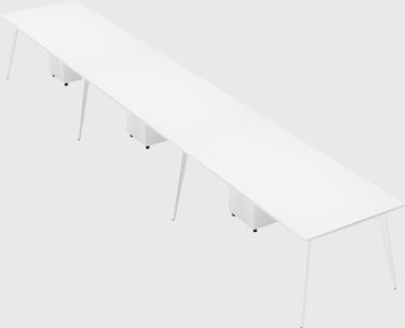 Modern rectangular office desk