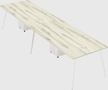 Modern rectangular office desk